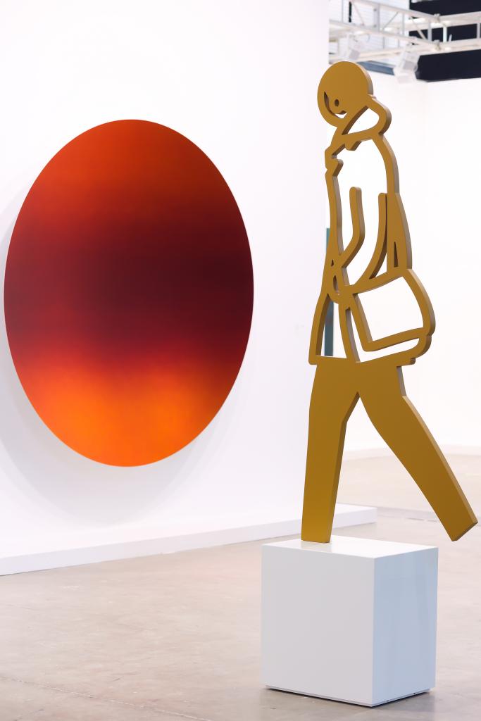 里森画廊展位，第八届西岸艺术与设计博览会现场，2021