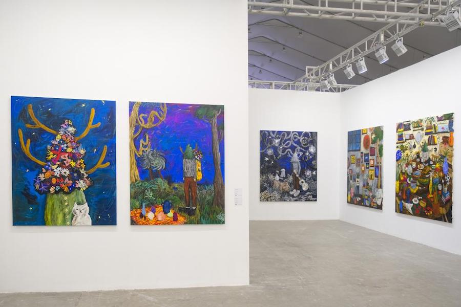 KOTARO NUKAGA展位，第八届西岸艺术与设计博览会现场，2021